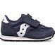 Gyerek Saucony Baby Jazz Hook & Loop Tornacipő Sötétkék Fehér | HU 927BEX